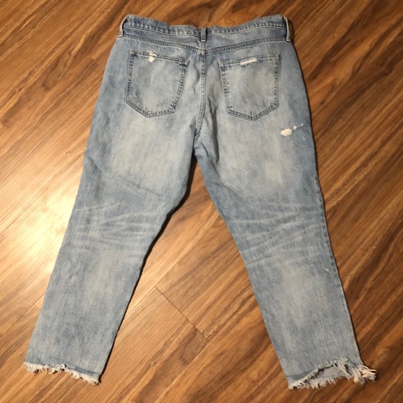 100% cotton GAP Girlfriend Jeans size 31 - Picture 3 of 4